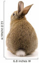 Adorable Rabbit White Wall Decal