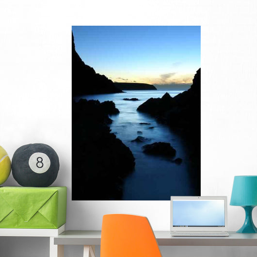 Peaceful Sunset Wall Decal