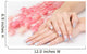 Glitter Manicure and Pink