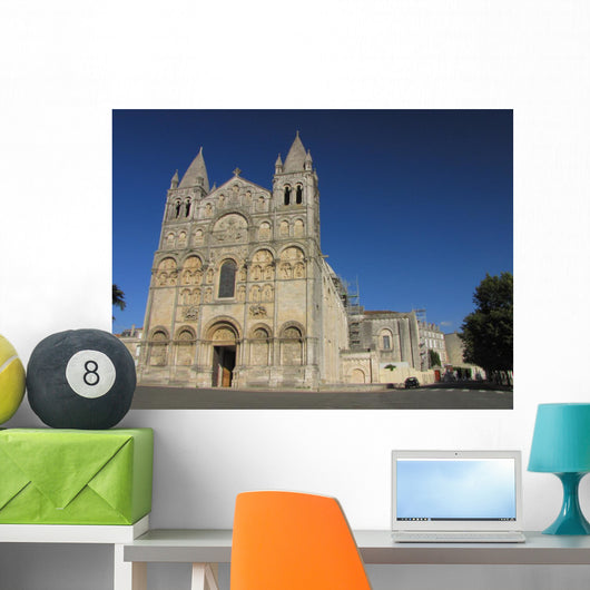 Cathedral Angoulme Poitou - Charentes Wall Mural