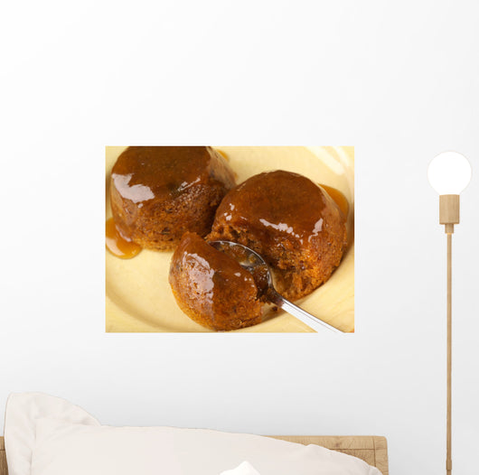 sticky toffee pudding Wall Mural