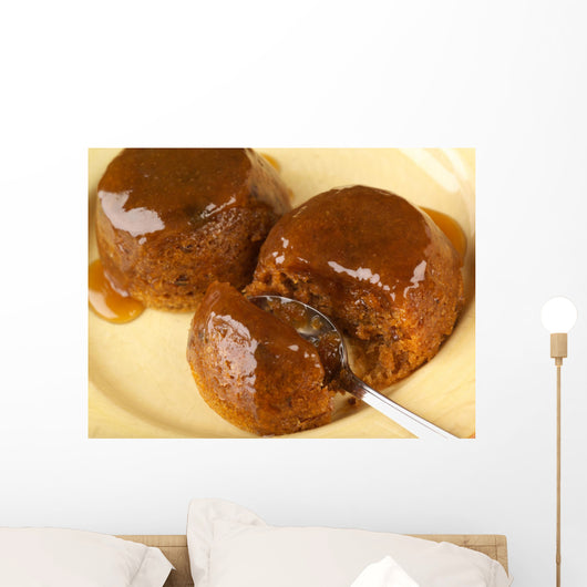 sticky toffee pudding Wall Mural