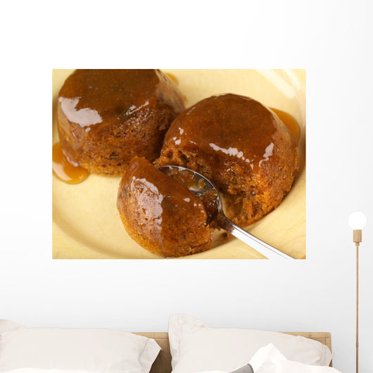 sticky toffee pudding Wall Mural