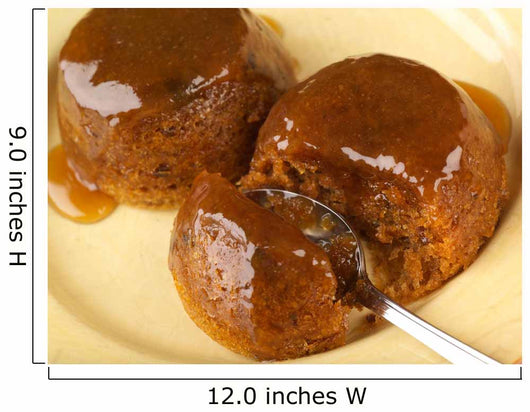 sticky toffee pudding Wall Mural