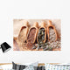 Sesame, flax, pumpkin and sunflower seeds Wall Mural