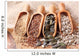 Sesame, flax, pumpkin and sunflower seeds Wall Mural