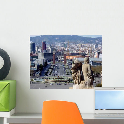 Barcelona Wall Decal Design 2
