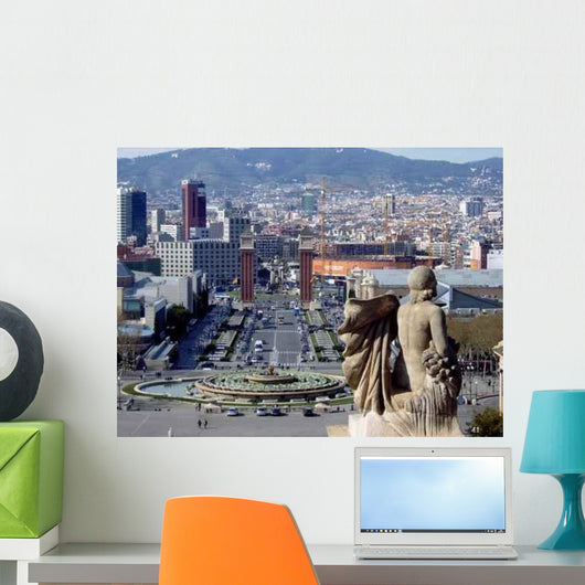 Barcelona Wall Decal Design 2