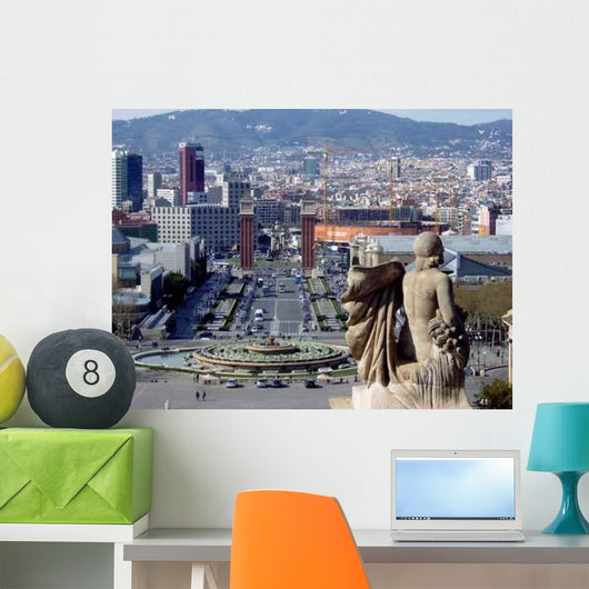 Barcelona Wall Decal Design 2