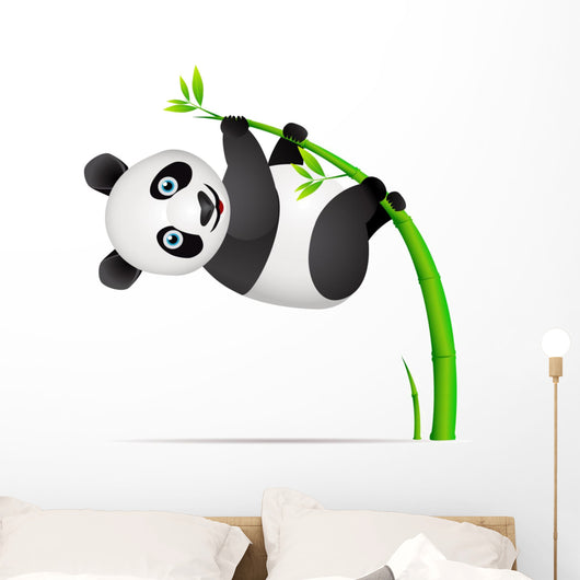 Panda and Bamboo Tree