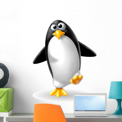 Penguin Way shown on a wall