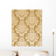 Seamless Damask Wallpaper Wall Decal Design 1