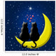 Happy Valentines Day Cats Wall Mural