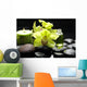 Macro Orchid and Massage Wall Mural