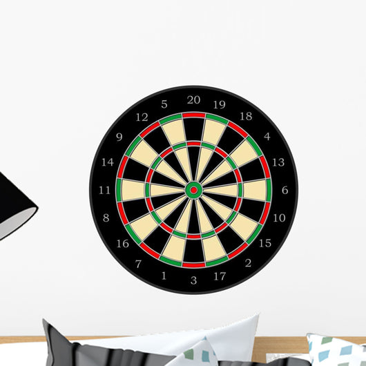 Dartboard Wall Decal