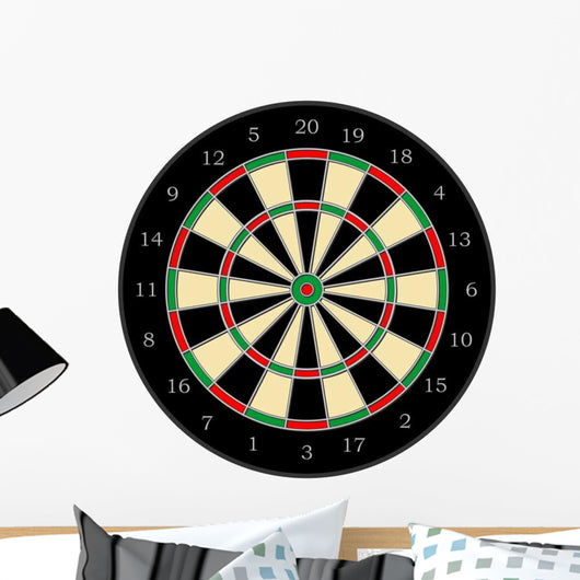 Dartboard Wall Decal