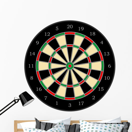 Dartboard Wall Decal