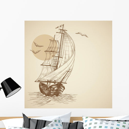 Vintage Sailboat