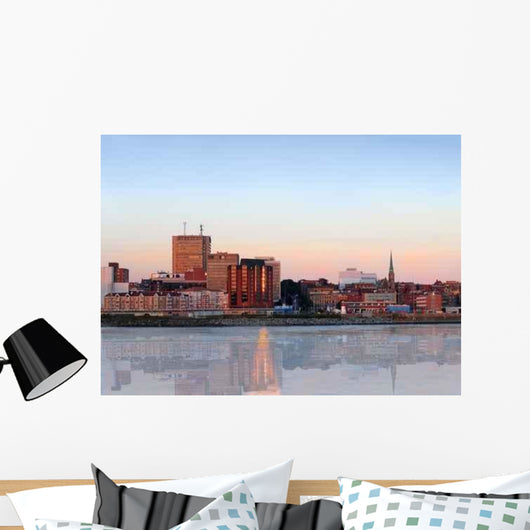 City Panorama Saint John Wall Decal