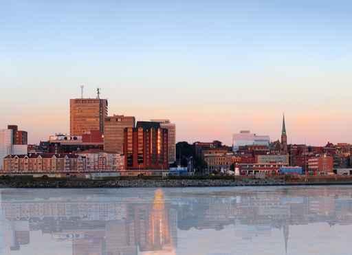 City Panorama Saint John Wall Decal