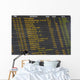 Departure Display at Boston Main Station (USA) Wall Mural