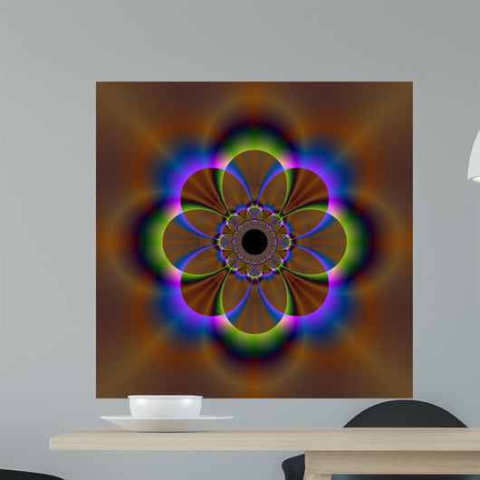 Floral Abstract Wall Mural