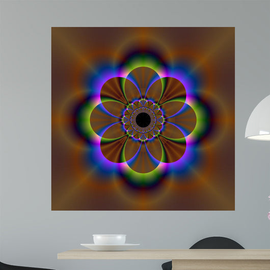 Floral Abstract Wall Mural
