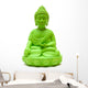 Green Buddha Wall Decal