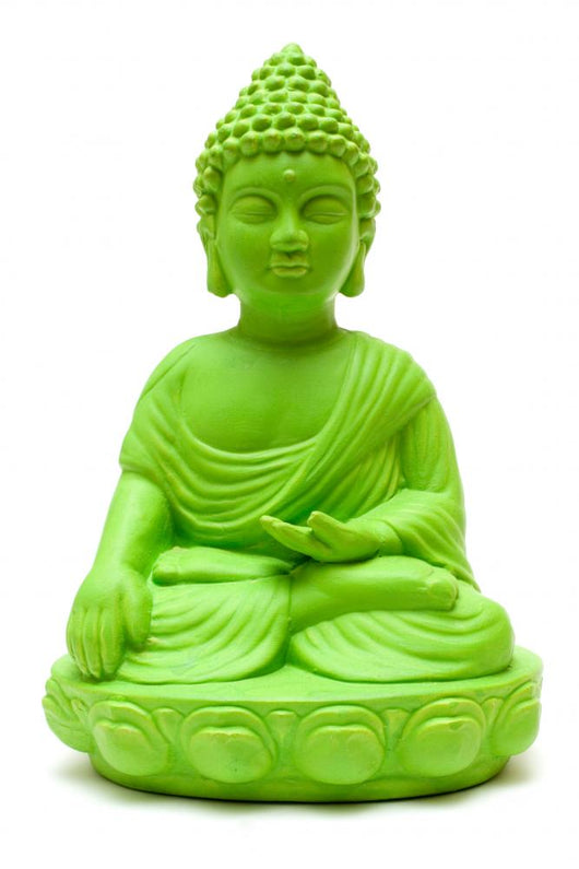 Green Buddha Wall Decal