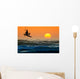 Kite Boarder in Action Wall Mural