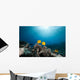 Masked Butterfly Fish and Wall Mural