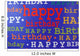 happy birthday gift bag Wall Mural