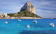 Beach and Rock Ifach Wall Decal
