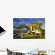 Idyllic Tropical Retreat Wall Decal