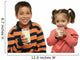 Brother and Sister Drinking Milk Wall Decal