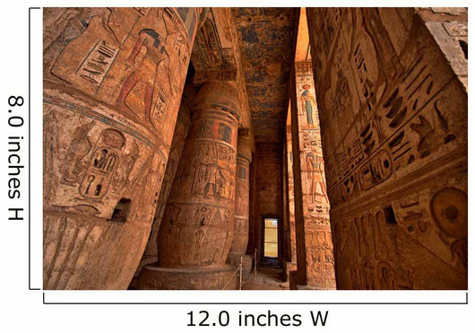 Heiroglyphs Medinat Habu Luxor