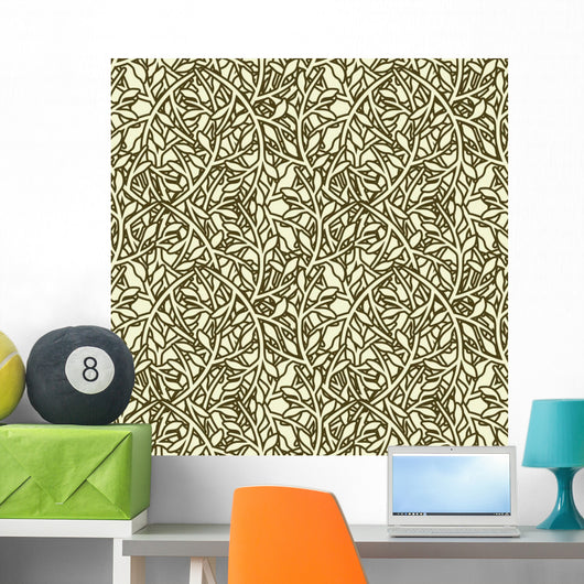 Seamless Wallpaper Pattern Wall Decal