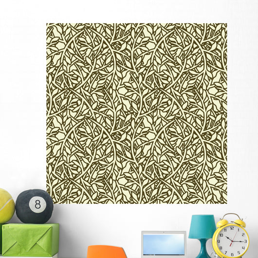 Seamless Wallpaper Pattern Wall Decal