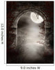 The Gothic Ruins Of The Thorns And Fog Wall Mural