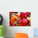 Pansy Flowers Wall Mural