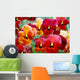 Pansy Flowers Wall Mural