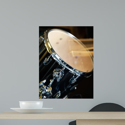 Playing Drums Wall Decal