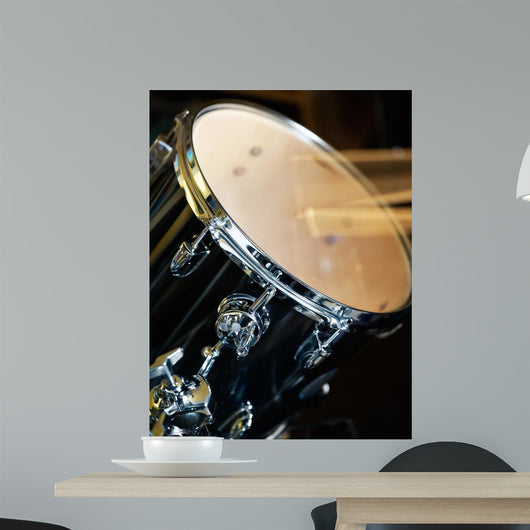 Playing Drums Wall Decal