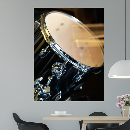 Playing Drums Wall Decal
