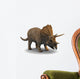3D Triceratops Dinosaur Wall Decal
