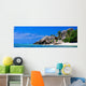Seychelles beach panorama Wall Mural