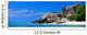 Seychelles beach panorama Wall Mural