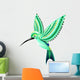 Hummingbird-bird-colibri-bird-hummingbird-vector Wall Decal