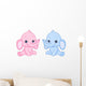 Baby elephants Wall Decal