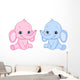 Baby elephants Wall Decal